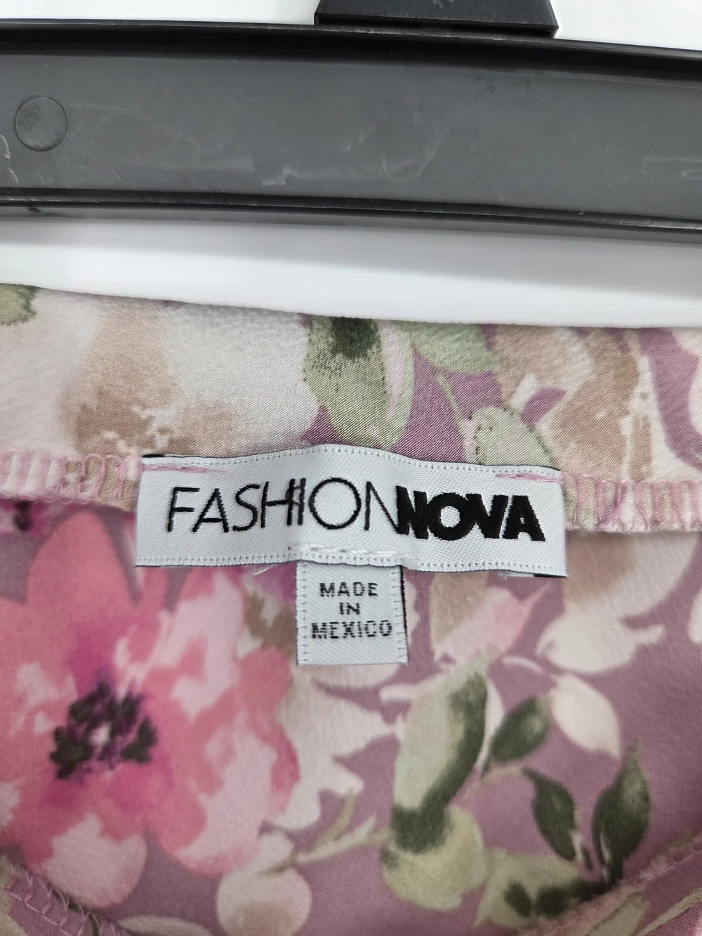 Fashion Nova Pink Floral Midi Skirt Size 3X